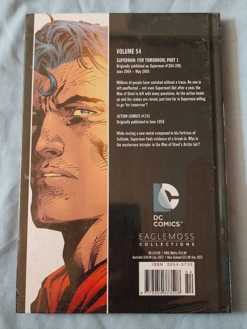 DC EAGLEMOSS HARD COVER COMIC - VOLUME #54 SUPERMAN - FOR TOMORROW PART 2(NM)