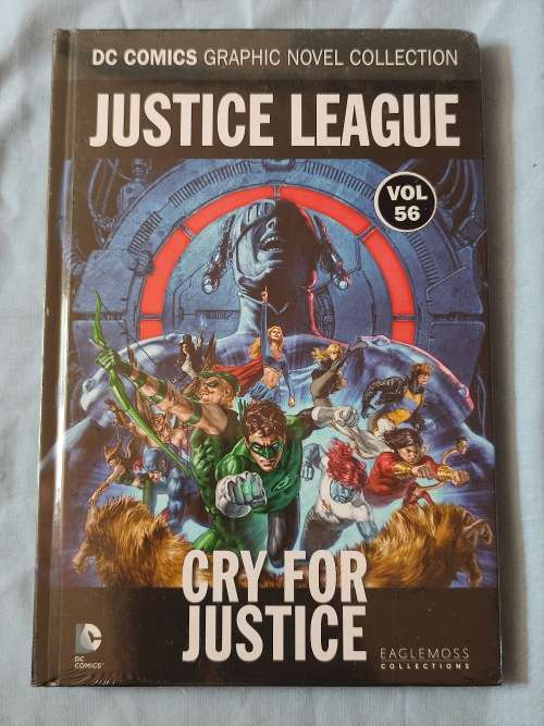 DC EAGLEMOSS HARD COVER COMIC - VOLUME #56 JUSTICE LEAGUE - CRY FOR JUSTICE (NM)