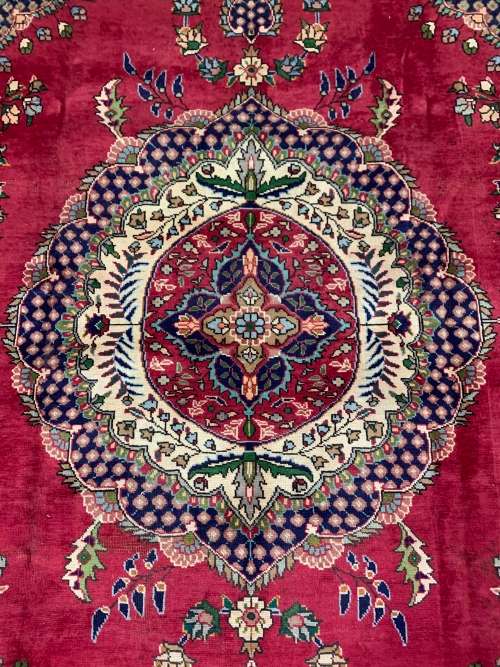 Antique Persian Carpet Size: 3.90X 2.88 Meter No: A275