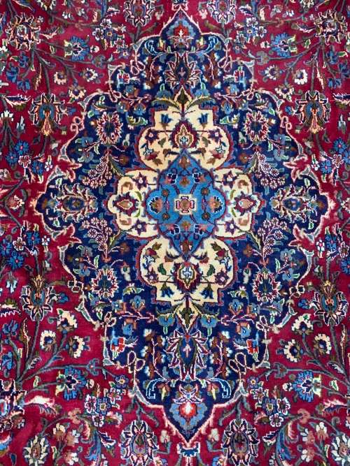 Antique Persian Carpet Size: 4 X 2.95No: 261