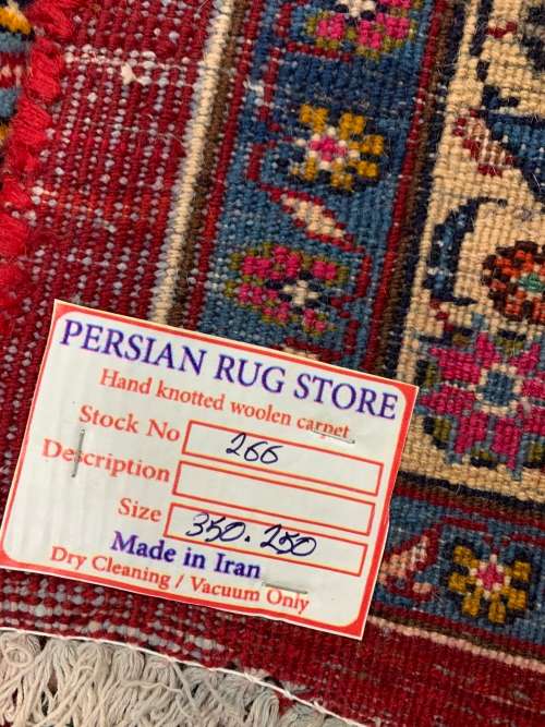 Old Persian Carpet (3.5 X 2.5)meter No:266