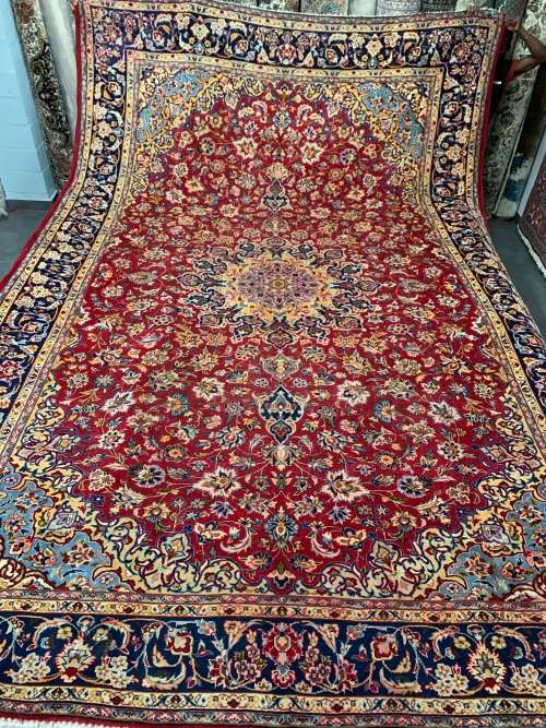 Old Persian Carpet ( 4.70x3.10) MeterNo:407