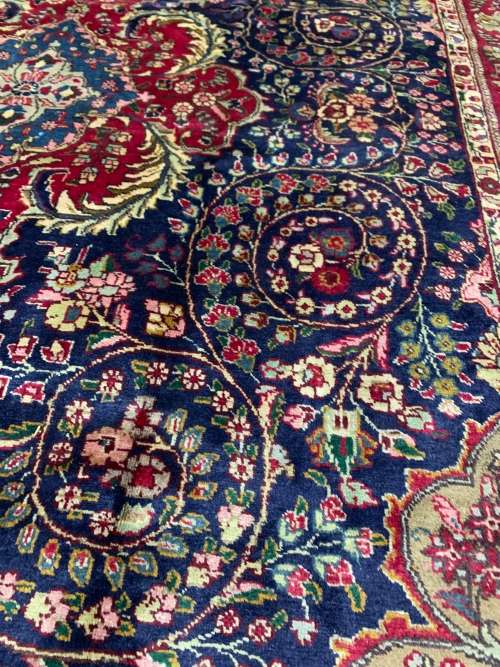 Beautiful Hand Knotted TabrizSize: 3.5 X 2.42 MeterNo: A13