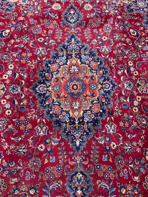 Persian Carpet Hand Knotted (3.90 X 2.95) Meter