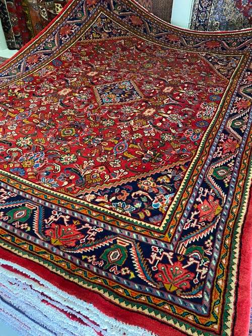 18Years Old Persian Carpet Size 3.94 X 3.05 meter  No 198