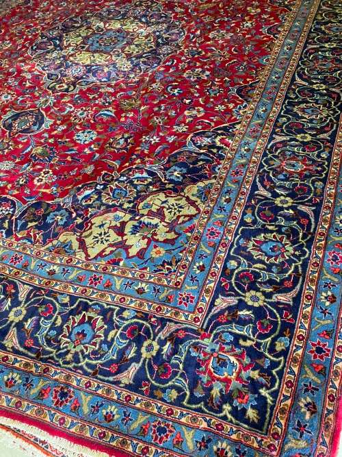 Old Persian Carpet (3.83x2.98 meter)No: 108