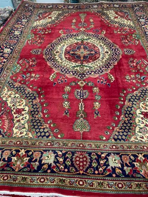Antique Persian Carpet Size: 3.90X 2.88 Meter No: A275