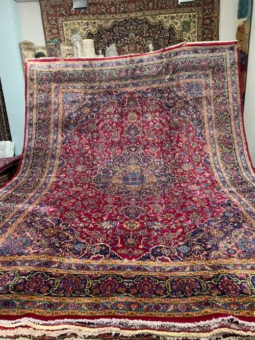 Antique Persian Carpet Hand Made Size 3.85x3 meter No: 273