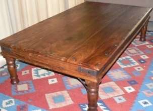 Exquisite Solid Mango Wood Coffee Table