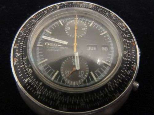 ##Vintage Seiko pilot calculator watch, vintage and rare!! - Automatic no batteries ever needed ###