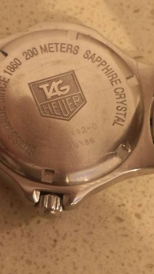 ### Swiss made with precision Tag Heuer Kirium Gents White/pearl Dial watch pre owned ###