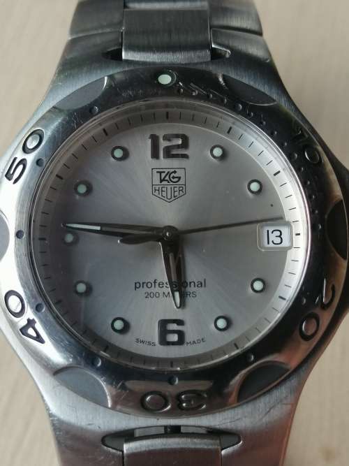 ### Tag Heuer Kirium Model  WL1113E SILVER Dial Swiss made Gents size medium to large fit ###