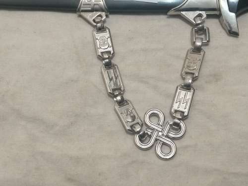 ###  FREE SHIPPING !! - German SS Officers Parade Dagger Modern Copy  ###