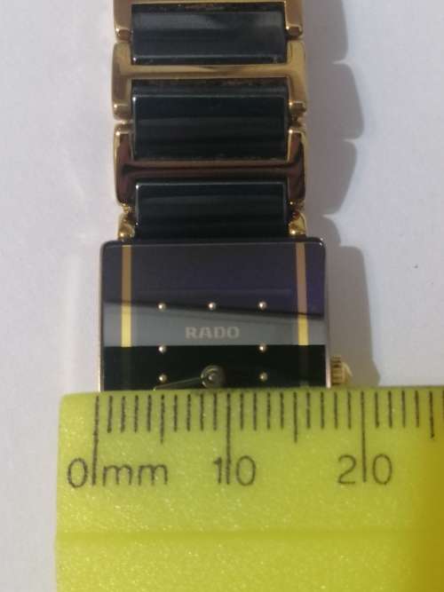 ### Swiss perfection Rado Ladies watch ceramic, eye appeal##