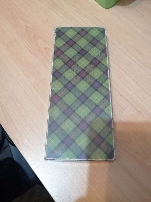 ### Sgian Dubh Scottish traditional Dagger with Sheath box and Tartan cloth ###