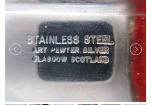 ### Sgian Dubh Scottish traditional Dagger with Sheath box and Tartan cloth ###