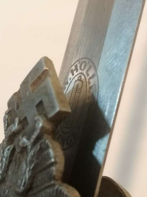 ### German Luftwaffe 2nd type Dagger with Portepee B ###