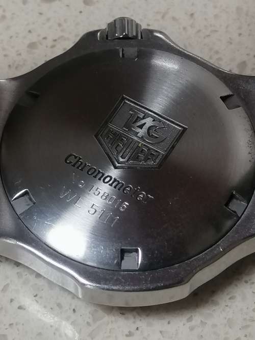 ### Automatic Tag Heuer Kirium Model WL5111 Black Dial Swiss made medium fit ###