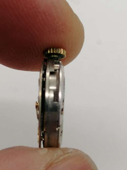 ## Breitling Swiss perfection, Ladies wind up inner working watch, movement only, spare parts? ##