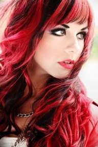 !!FLAMING RED Skullour hair dye 100ml!!~!!