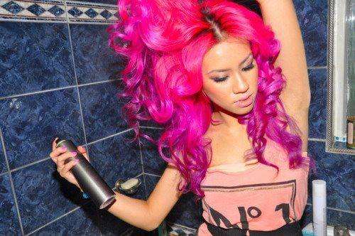 !!NEON PINK Skullour hair dye 100ml!!~!!
