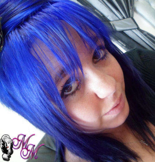 !!Royal BLUE Skullour hair dye 100ml!!~!!