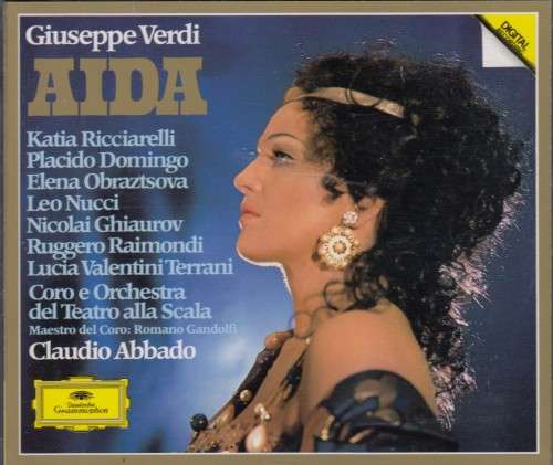 Verdi: Aida - Katia Ricciarelli, Placido Domingo, (Box Set 3 disks and Booklet)