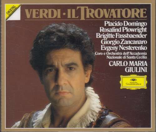 Verdi: Il Trovatore - Domingo, Plowright, Fassbaender (Box Set 2 discs and Booklet)