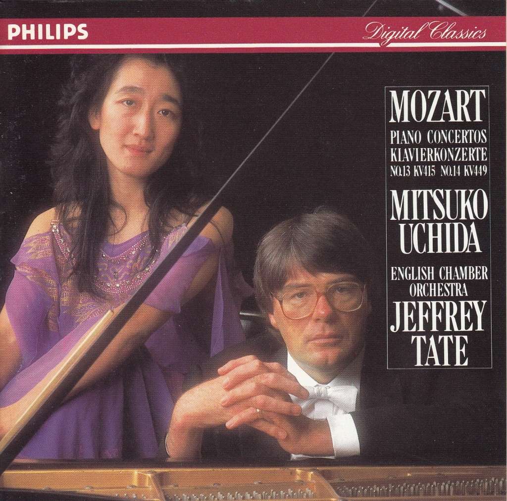 Mozart: Piano Concertos No 13 KV 415, No 14 KV 449 - Mitsuko Uchida: English Chamber Orchestra