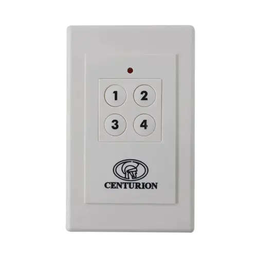Centurion Rx 4 Button Wall Mounted Remote