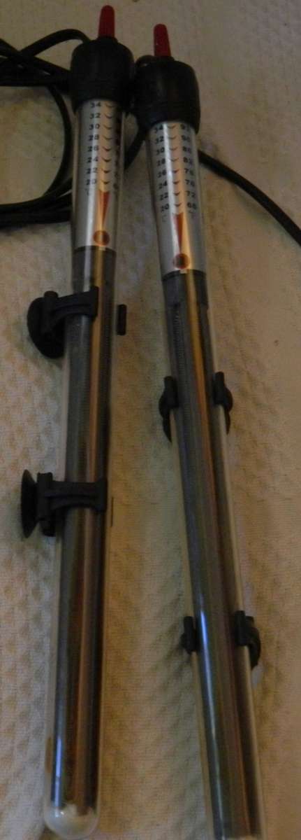2 x Heaters for Aquarium 300w