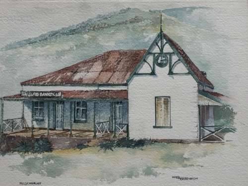 Beautiful Pelgrimsrust  SET (TWO Paintings)