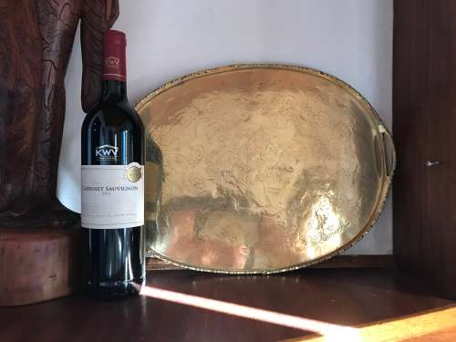 WOW!!! BEAUTIFUL TWO BRASS TRAYS