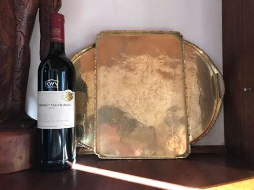 WOW!!! BEAUTIFUL TWO BRASS TRAYS