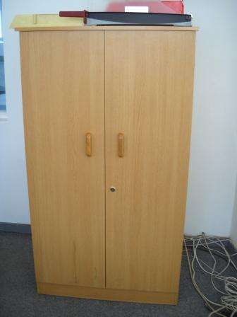 wooden stationary cupboard