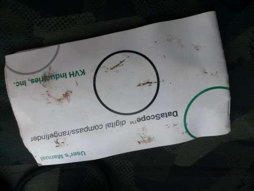 SADF Para Pathfinder Platoon used KVH data scope range finder - not tested (for display)