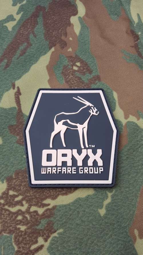 Elysium movie inspired PVC morale patch "ORYX" - PMC Kruger (South African based PMC/ Mercenary)