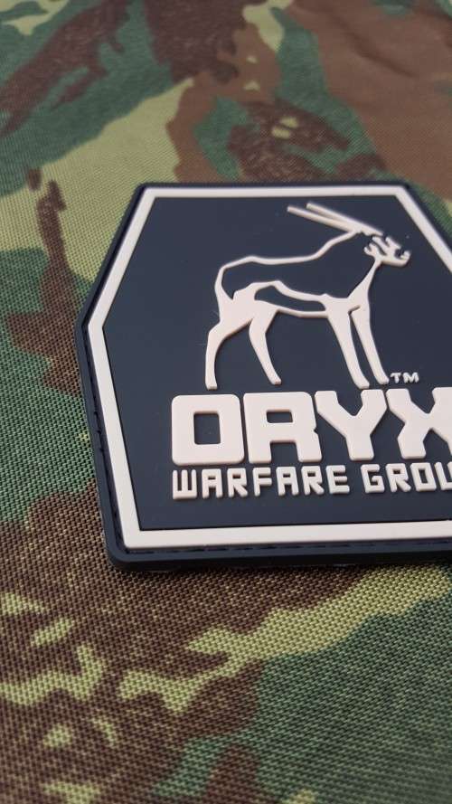 Elysium movie inspired PVC morale patch "ORYX" - PMC Kruger (South African based PMC/ Mercenary)