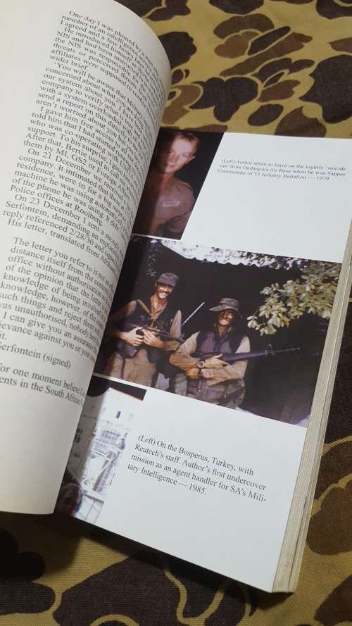 signed 1st ed Executive Outcomes - Eeben Barlow (original publication in soft cover 2007)