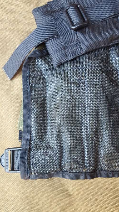 Niemoller SA SF type nylon green Executive Outcomes issue chest webbing (almost un-used)