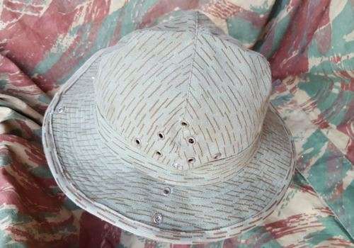 custom EG falling rain "terr" hat based on Russian Afghanka type summer bush-hat (pseudo ops)