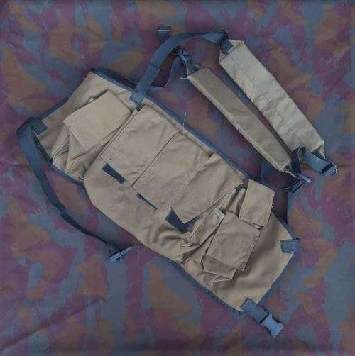 used SADF era patt 83 nutria chest webbing (textcraft made) - no damage 100% serviceable