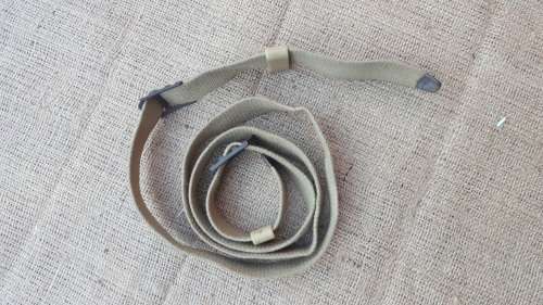 scarce early SADF era 1st issue UZI SMG sling (Israeli supplied) - lightly used condition