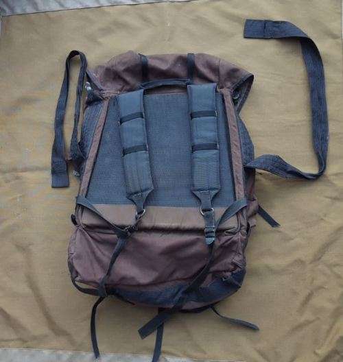 near mint/ unused CDF Ciskei (confirmed) dark brown (nutria) back-pack - no damage
