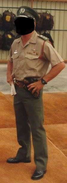 near mint/ unused CDF Ciskei (confirmed) dark brown (nutria) back-pack - no damage