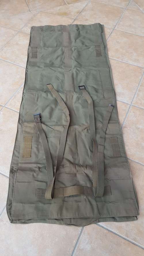 early UDF/SADF Officer's bed-roll sleeping cover - canvas and felt (original item) - scarce dd 1966