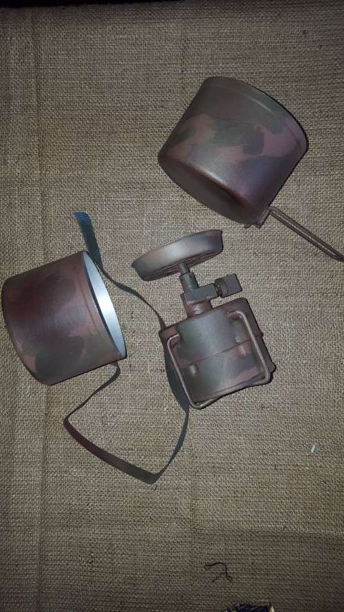 SA SF Recce used old Bluet Globetrotter stove & pots - hand camo'ed - working condition (empty gas)