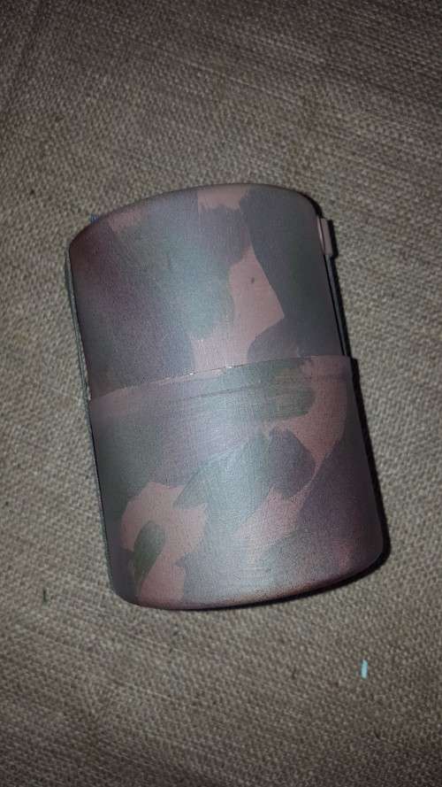 SA SF Recce used old Bluet Globetrotter stove & pots - hand camo'ed - working condition (empty gas)