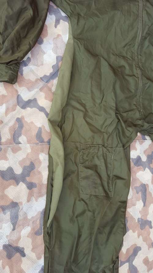 custom freefall jumpsuit - olive green nylon "Niemoller" body - ex para pathfinder item XXXL size