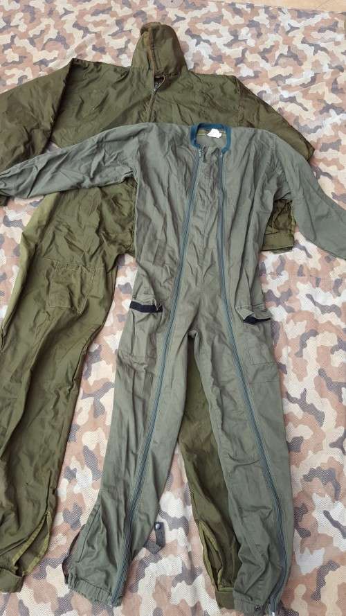 custom freefall jumpsuit - olive green nylon "Niemoller" body - ex para pathfinder item XXXL size